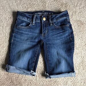 AEO Super Stretch Jegging Shorts - 00